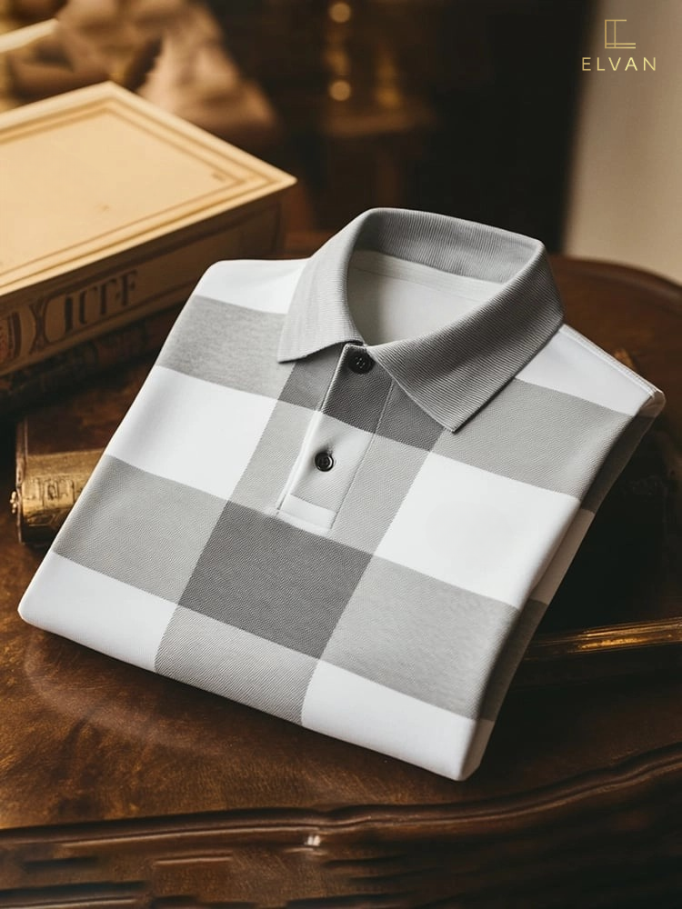 ELVAN Executive Logo Polo Shirt โ Smart Casual Wear