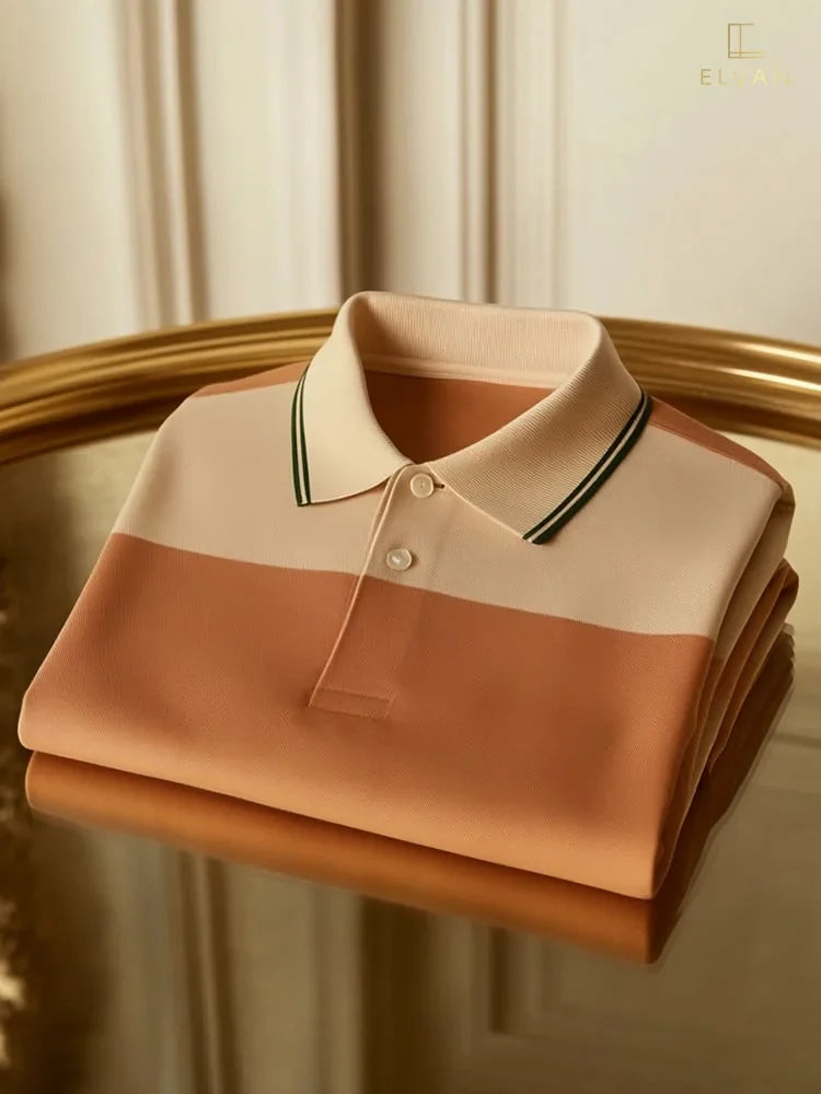 ELVAN Trendy Short Sleeve Polo โ Premium Wear