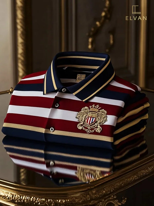 ELVAN Luxury Short Sleeve Polo – Smart Fashion Wear