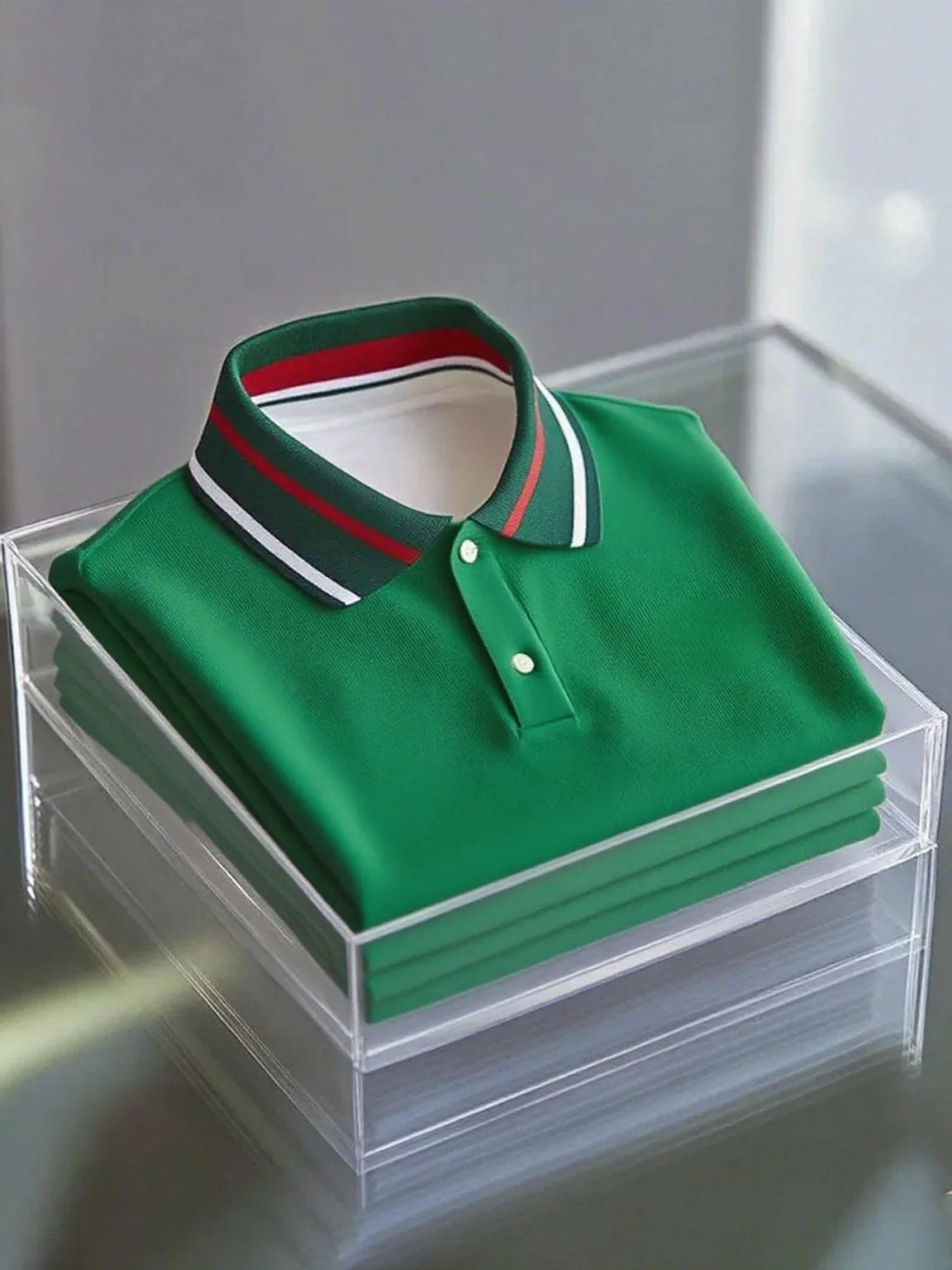 ELVAN Business Button-Down Polo – Premium Short Sleeve Edition