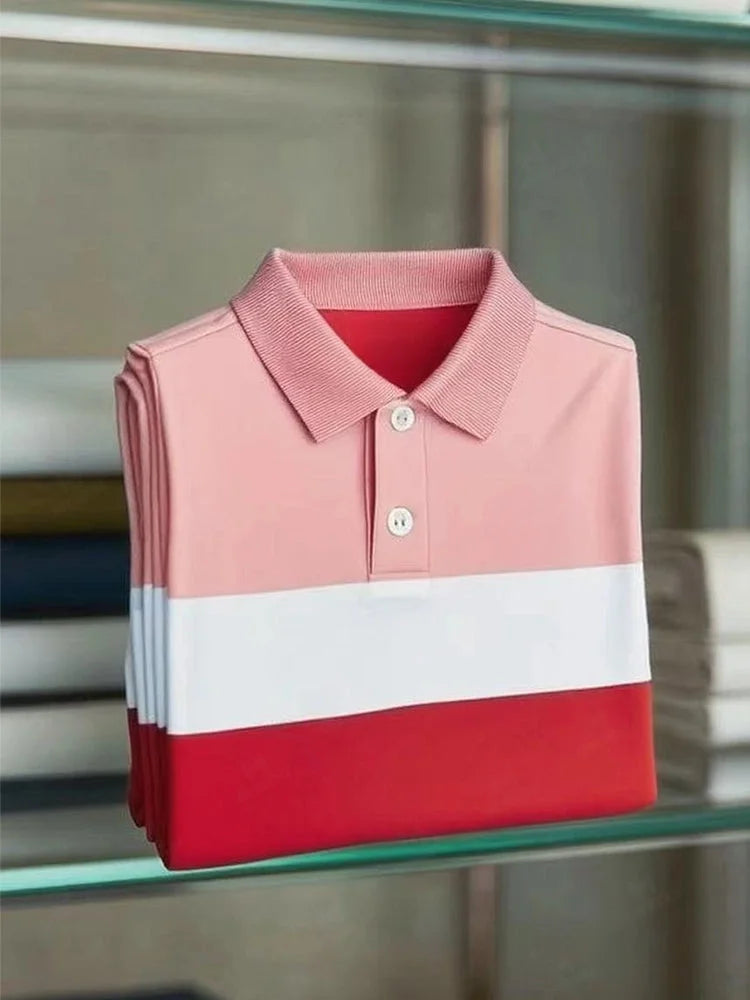 ELVAN Gentleman Business Polo Shirt – Modern Smart Fit Edition
