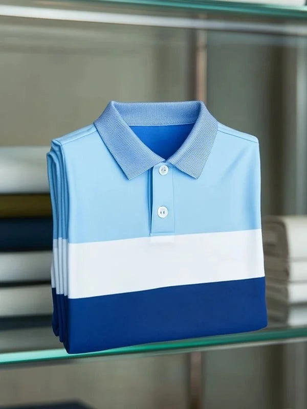 ELVAN Gentleman Business Polo Shirt – Modern Smart Fit Edition