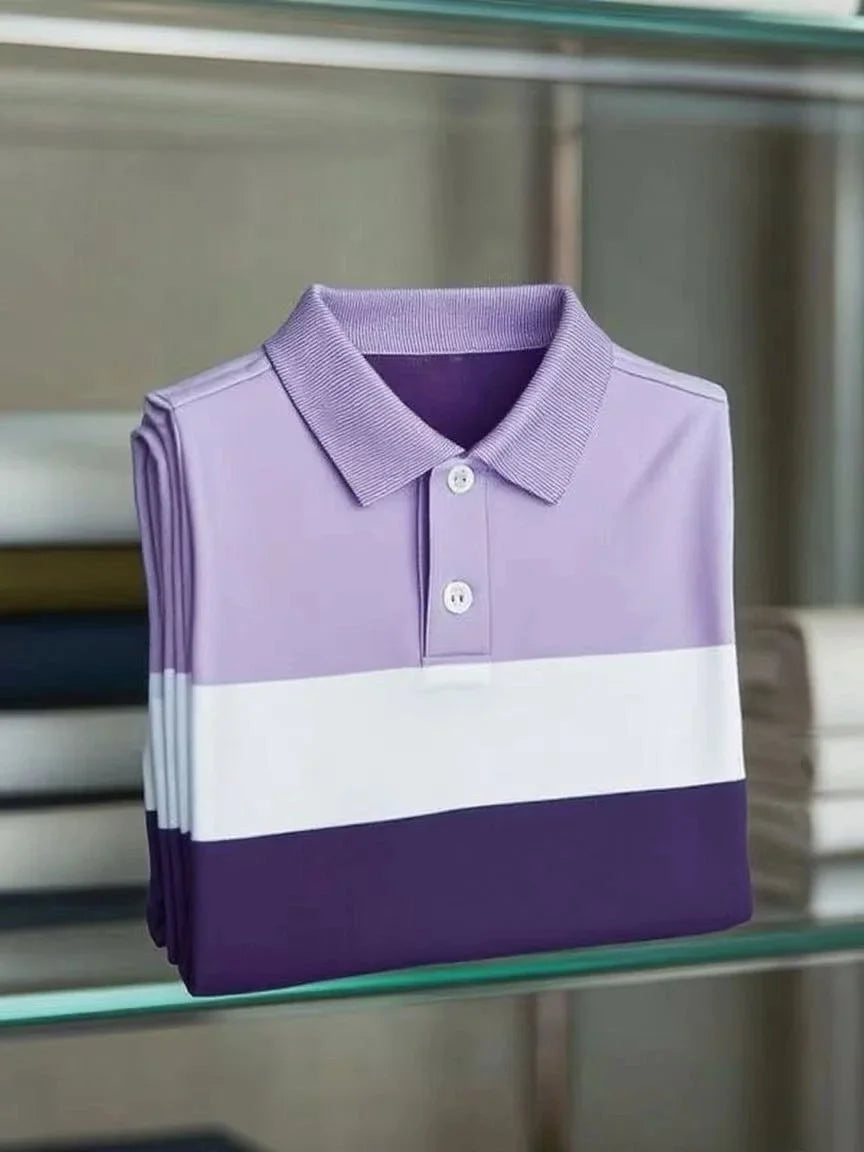 ELVAN Gentleman Business Polo Shirt – Modern Smart Fit Edition